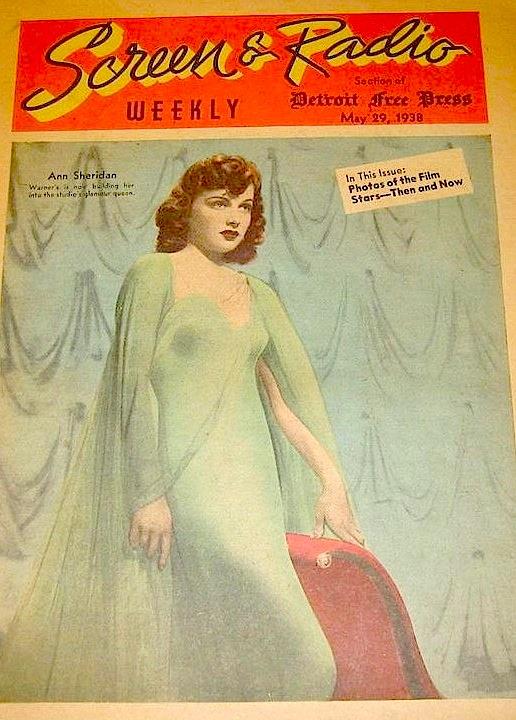 SCREEN AND RADIO WEEKLY magazine cover