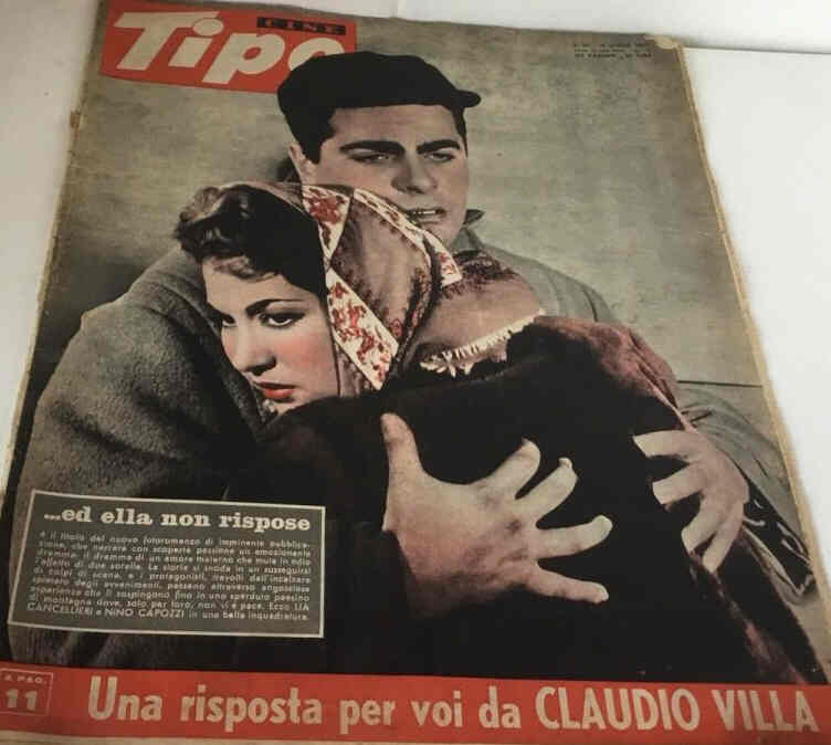 TIPO magazine side cover Issue 24 16 June 1957